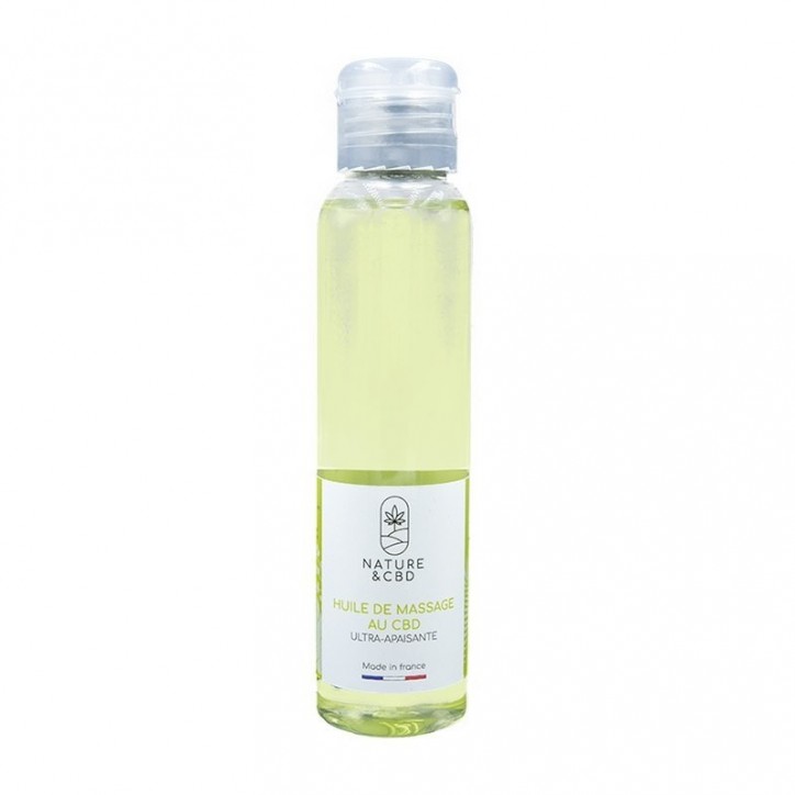 Huile de massage au CBD - Nature & CBD Huile de massage au CBD - Nature & CBD