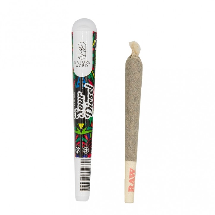 Pre roll CBD Sour Diesel 1g - Nature & CBD Pre roll CBD Sour Diesel 1g - Nature & CBD