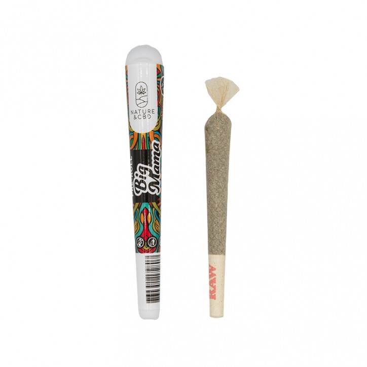 Pre roll CBD Big Mama fleurs + résine 1g - Nature & CBD Pre roll CBD Big Mama fleurs + résine 1g - Nature & CBD