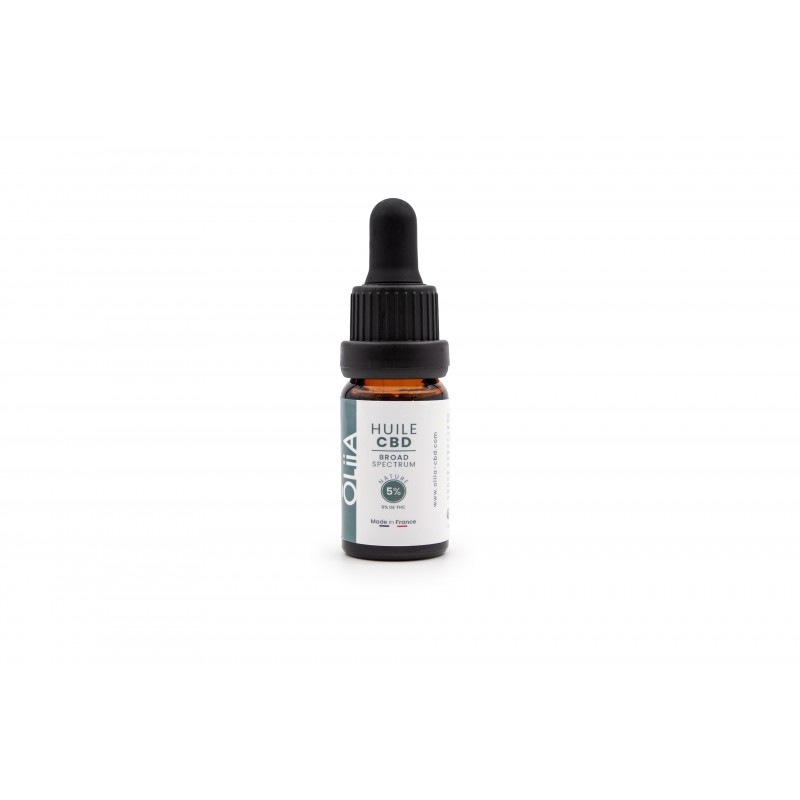 Huile CBD broad spectrum 5% Oliia