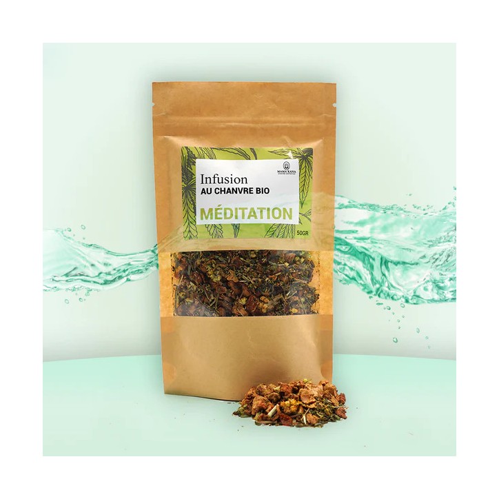 Infusion CBD Méditation - Mama Kana Infusion CBD Méditation - Mama Kana