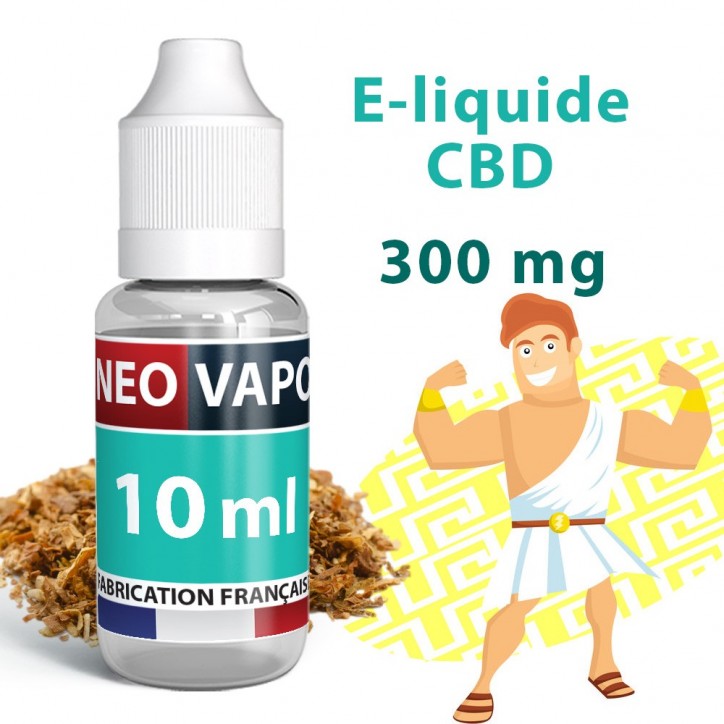 E-liquide CBD Tabac Hercule 300mg - Neovapo E-liquide CBD Tabac Hercule 300mg - Neovapo