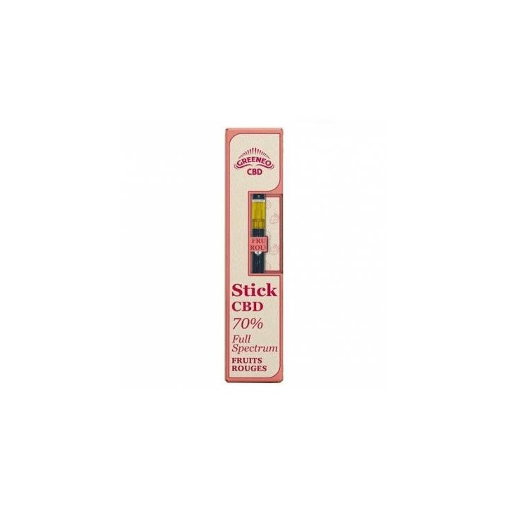 Stick Fruits Rouges CBD 70% - Greeneo Stick Fruits Rouges CBD 70% - Greeneo