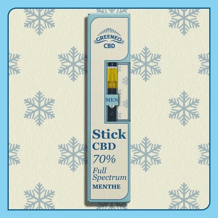 Stick Menthe CBD 70% - Greeneo Stick Menthe CBD 70% - Greeneo