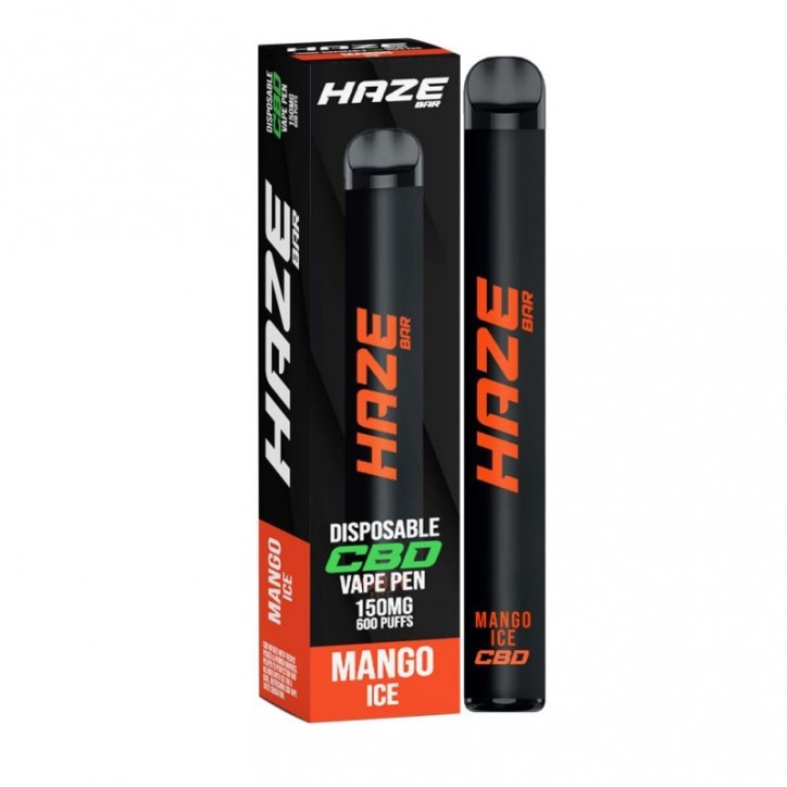 Vape Pen Mango Ice 150mg - Haze Bar Vape Pen Mango Ice 150mg - Haze Bar
