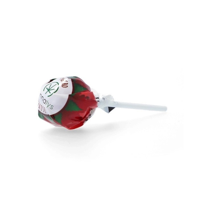 Sucettes Fraise CBD - Cannalys Sucettes Fraise CBD - Cannalys