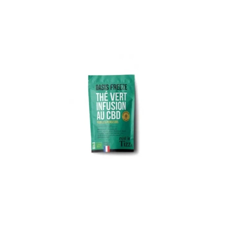 Infusion Bio au CBD Oasis Freeze 50g - Tizz Stilla Infusion Bio au CBD Oasis Freeze 50g - Tizz Stilla