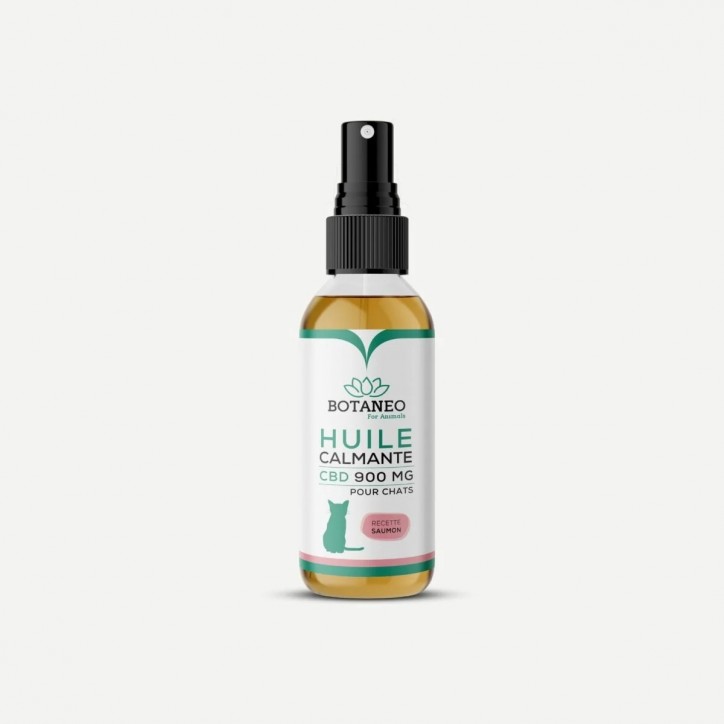 Spray CBD pour chat 900mg - Botaneo Spray CBD pour chat 900mg - Botaneo