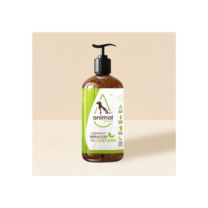 Shampoo répulsif au chanvre CBD 300ml - Animal by Stilla Shampoo répulsif au chanvre CBD 300ml - Animal by Stilla