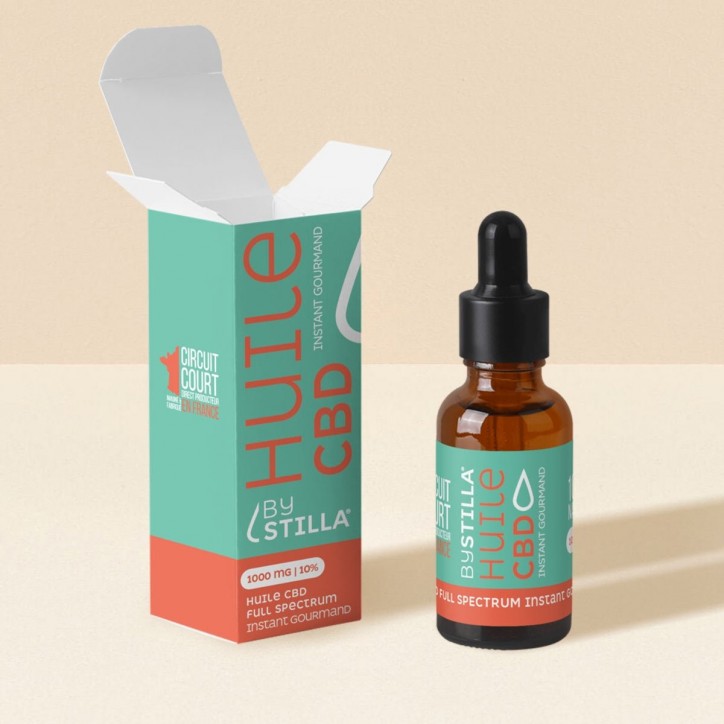 Huile de CBD Instant gourmand Poire Vanille 10ml - Stilla Huile de CBD Instant gourmand Poire Vanille 10ml - Stilla
