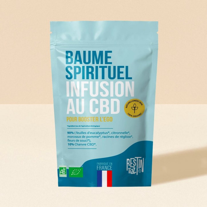 Infusion Bio au CBD Baume spirituel 50g - Tizz Stilla Infusion Bio au CBD Baume spirituel 50g - Tizz Stilla