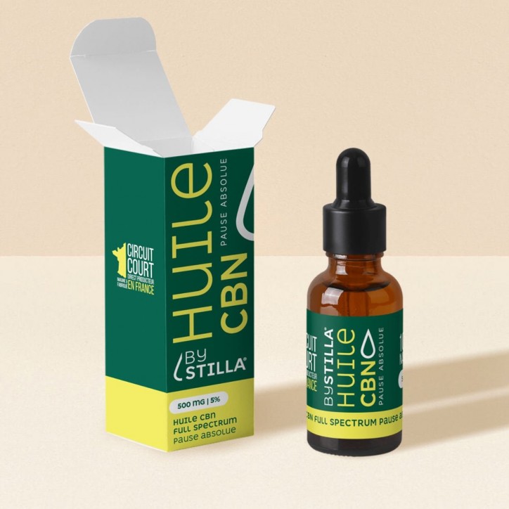 Huile de CBN Pause absolue Orange Citron 10ml - Stilla Huile de CBN Pause absolue Orange Citron 10ml - Stilla