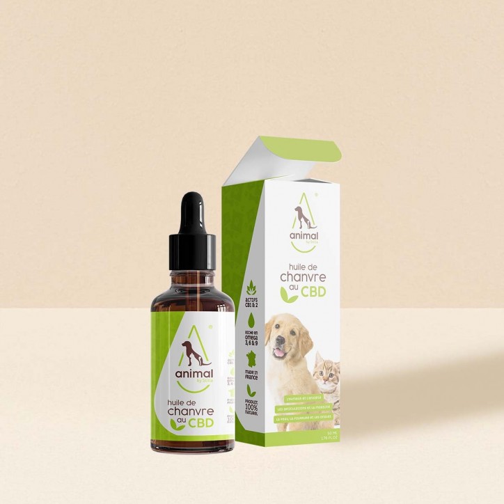 Huile de chanvre au CBD 1000mg 50ml - Animal by Stilla Huile de chanvre au CBD 1000mg 50ml - Animal by Stilla