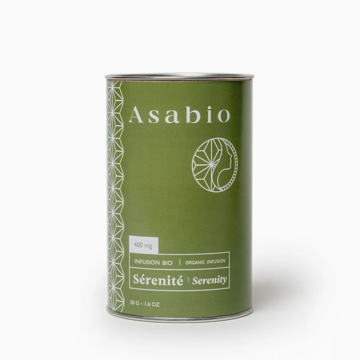 Tisane CBD Sérénité 50g - Asabio Tisane CBD Sérénité 50g - Asabio