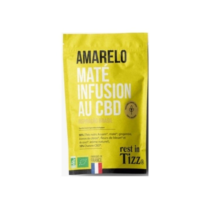 Maté AMARELO CBD infusion 50g - Tizz Stilla Maté AMARELO CBD infusion 50g - Tizz Stilla