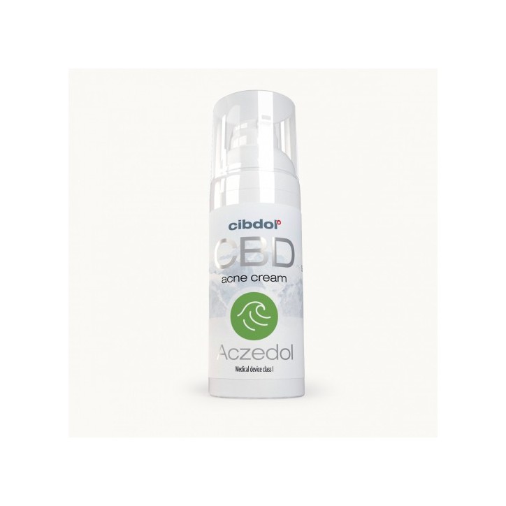 Crème CBD Acné 50ml 100mg - Cibdol Crème CBD Acné 50ml 100mg - Cibdol