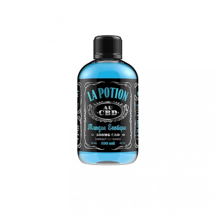 Sirop Mangue Exotique 100ml 350mg CBD - La Potion Sirop Mangue Exotique 100ml 350mg CBD - La Potion