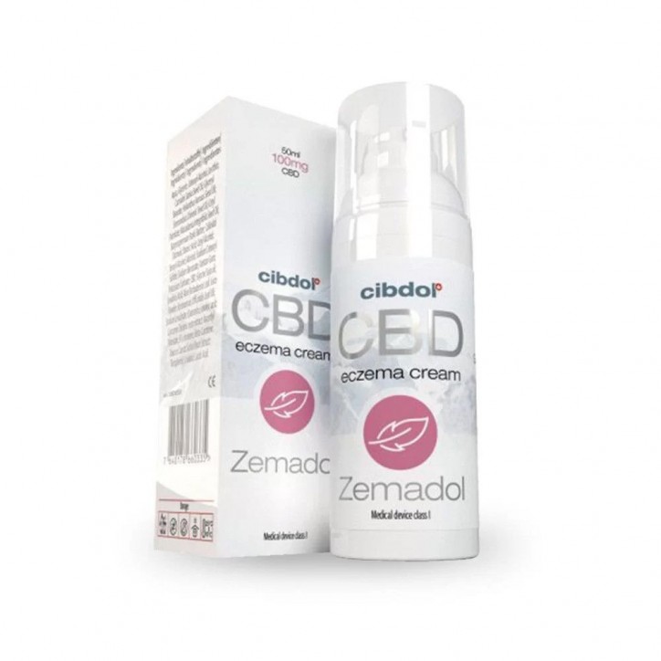 Crème Eczéma CBD 100mg 50ml - Cibdol Crème Eczéma CBD 100mg 50ml - Cibdol
