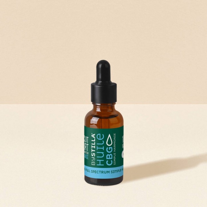 Huile de CBG Simple Harmonie Crème Vanille 10ml - Stilla Huile de CBG Simple Harmonie Crème Vanille 10ml - Stilla
