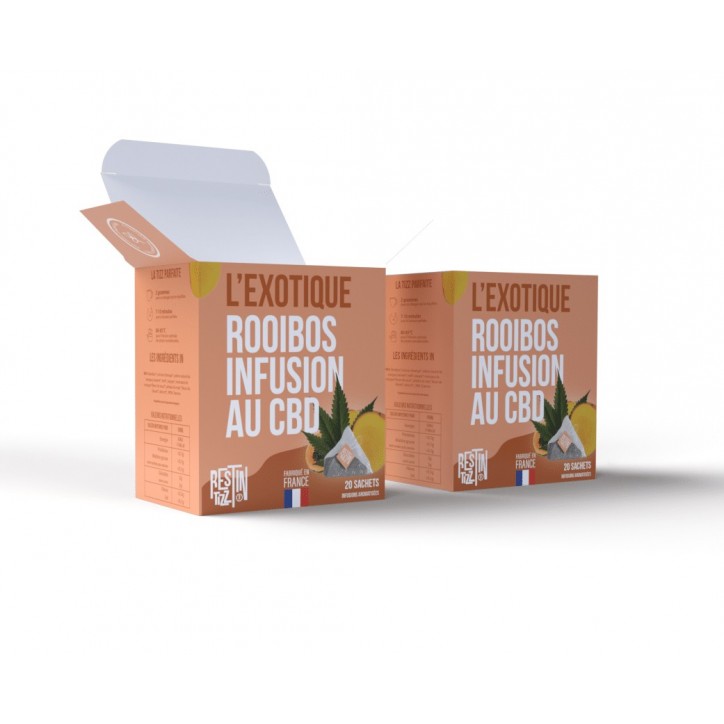 Infusettes Bio L'exotique 20pcs - Tizz Stilla Infusettes Bio L'exotique 20pcs - Tizz Stilla