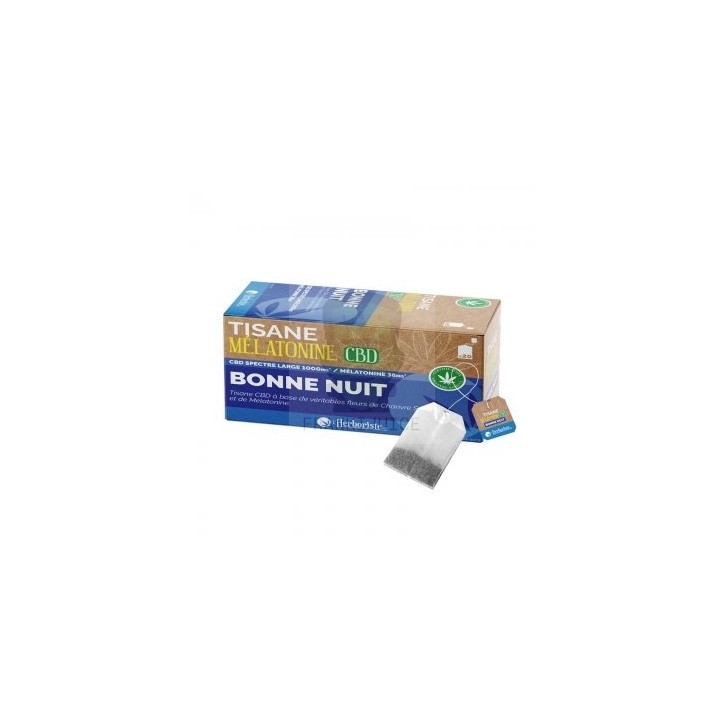 Tisane CBD Bonne Nuit 20pcs - L'Herboriste CBD Tisane CBD Bonne Nuit 20pcs - L'Herboriste CBD