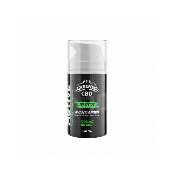 Gel Effort CBD 1000mg 100ml - Greeneo Gel Effort CBD 1000mg 100ml - Greeneo