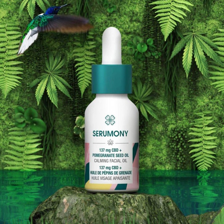 Huile visage apaisante CBD 137mg 15ml - Harmony Huile visage apaisante CBD 137mg 15ml - Harmony