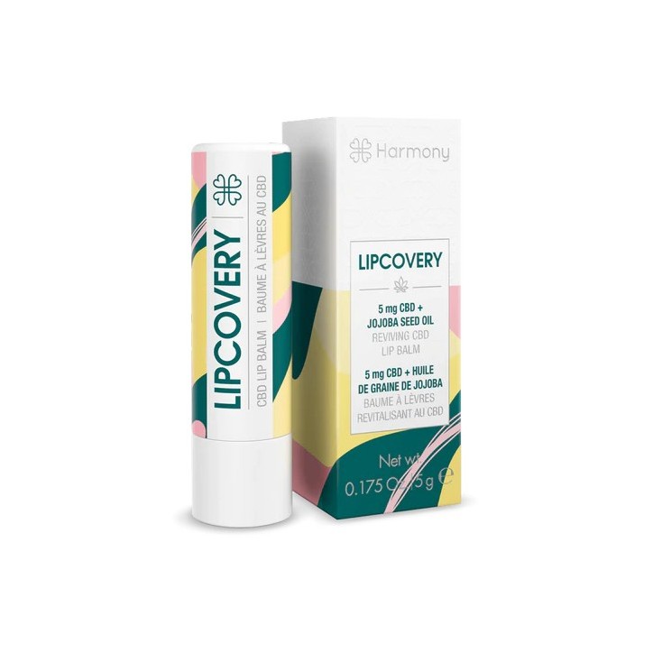 Baume à lèvres revitalisant CBD 5mg - Harmony Baume à lèvres revitalisant CBD 5mg - Harmony