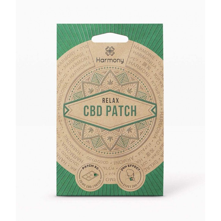 Patch Relax 24h CBD 120mg - Harmony Patch Relax 24h CBD 120mg - Harmony