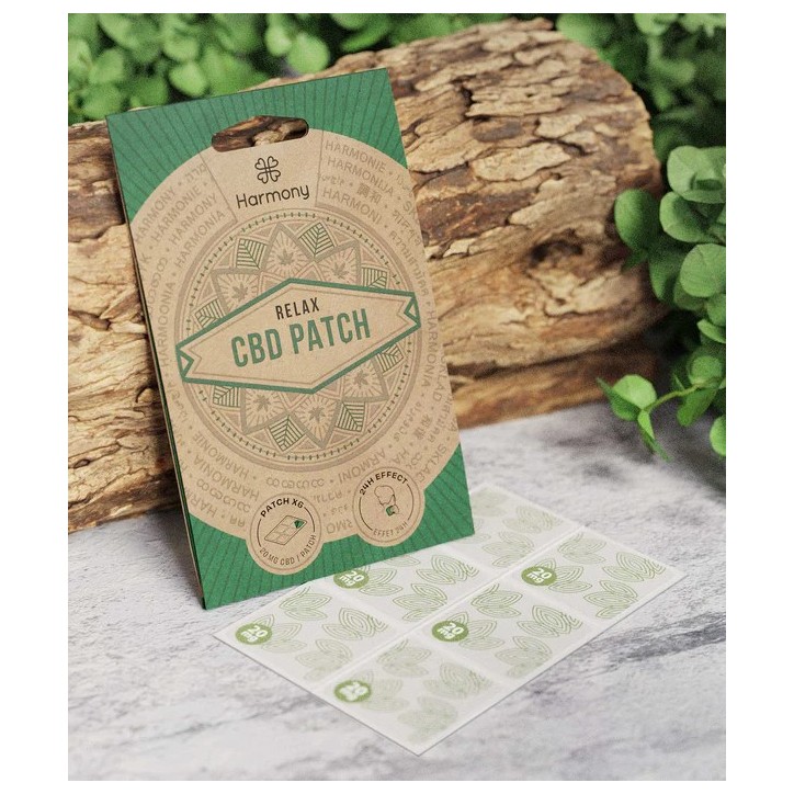 Patch Relax 24h CBD 120mg - Harmony Patch Relax 24h CBD 120mg - Harmony